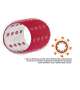 BIGODINI ADESIVI ALLUMINIUM HOT ROLLER (CONF 12 PZ) - Scegli il Diametro