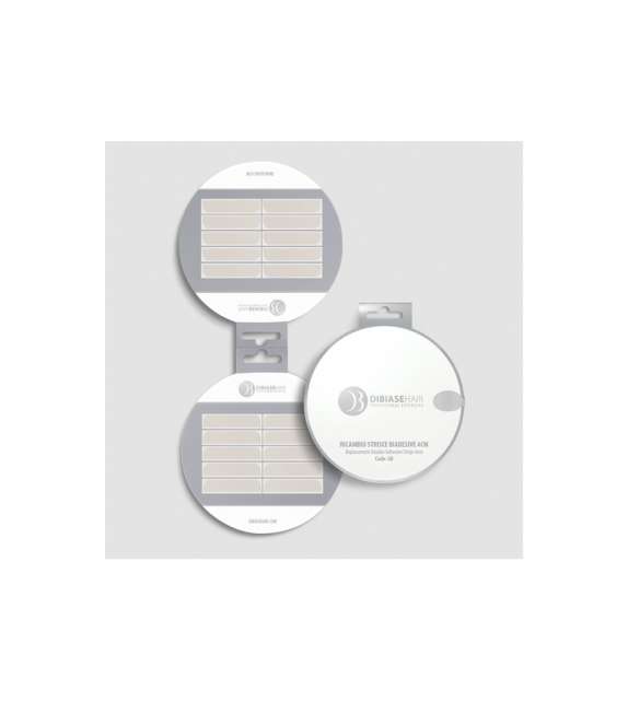 RICAMBIO STRISCE BIADESIVE 4 CM (20 PZ)