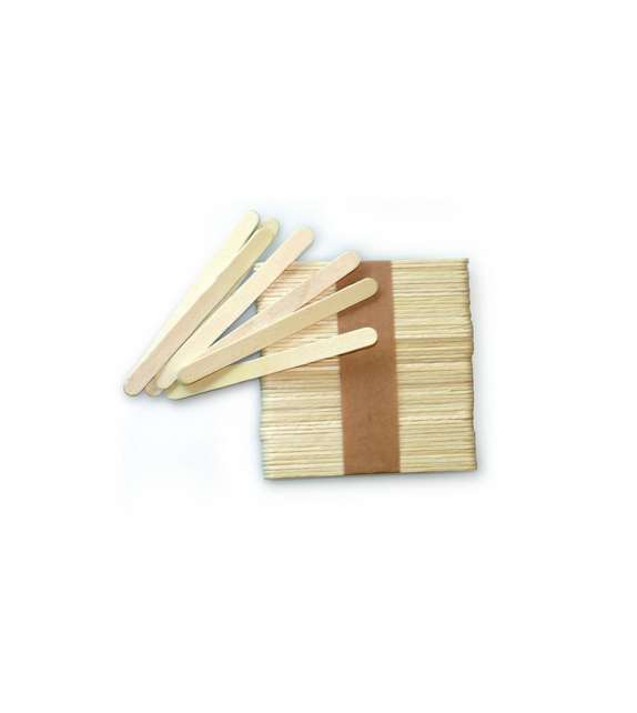 SPATOLA STENDICERA LEGNO PICCOLE ZONE  11,5cm (100 spatole)