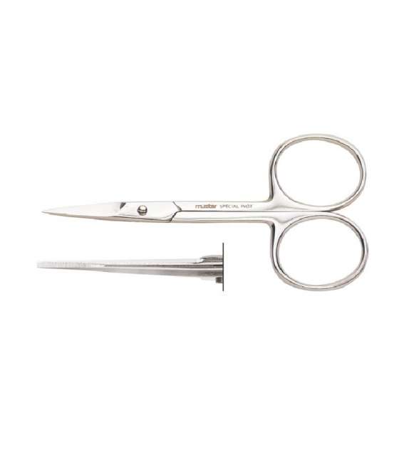 FORBICINA PELLI RETTA CM. 9 SPECIAL INOX