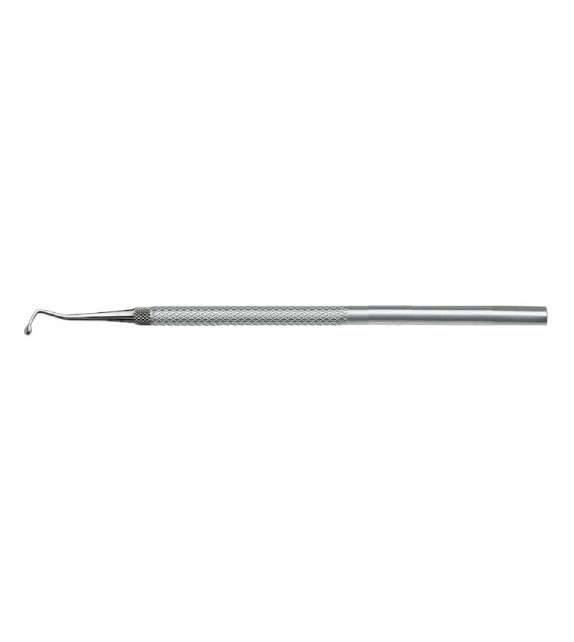 FERRETTO PER MANICURE CON PUNTA CURVATA A SINISTRA