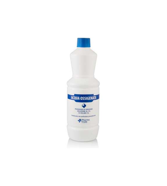 ACQUA OSSIGENATA 10 VOL. USO MEDICO PHARMA TRADE 1000 ML