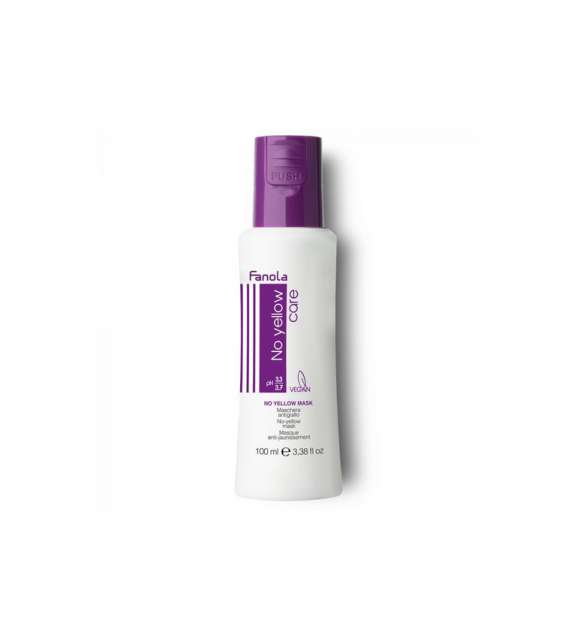 FANOLA MASCHERA ANTIGIALLO NO YELLOW CARE FLACONE 100 ML