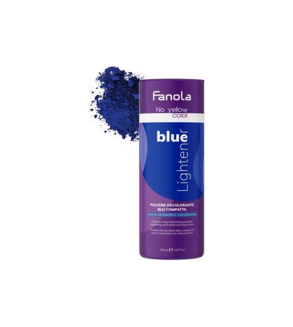 FANOLA POLVERE DECOLORANTE BLU Azione anti-arancio NO YELLOW COLOR 450 GR