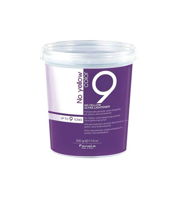 FANOLA POLVERE DECOLORANTE 9 TONI ULTRA LIGHTENER NO YELLOW COLOR 500 GR