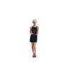 GREMBIULE PROFESSIONALE LACK IN PVC ANTIMACCHIA NERO