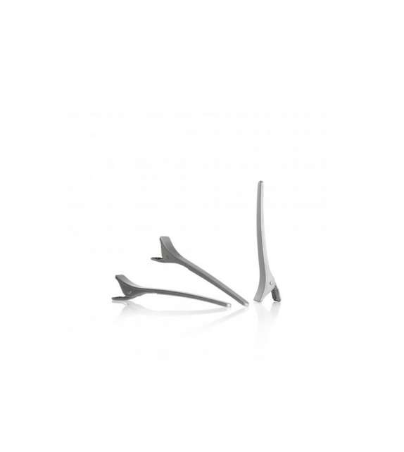 BECCHI IN PLASTICA COLOR ALLUMINIO CONF 6PZ