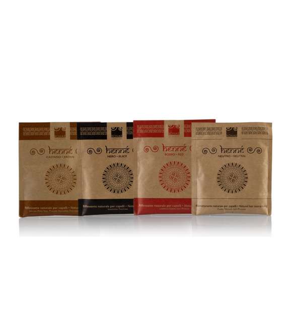 HENNE' RIFLESSANTE NATURALE PER CAPELLI BUSTA 40 GR - Scegli il Colore