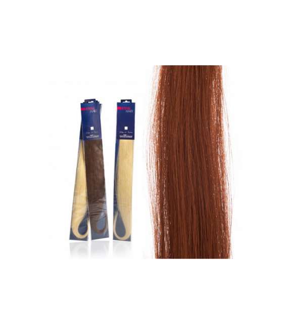 EXTENSION CAPELLI NATURALI FAIRY HAIR 50 CM - COL. CASTANO CHIARO MOGANO