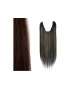 EXTENSION PIASTRABILE 33X50 CON 5 CLIPS COL.3017 ROSSO MOGANO