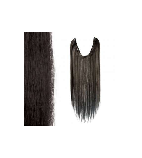 EXTENSION PIASTRABILE 33X50 CON 5 CLIPS COL.4008 CASTANO SCURO