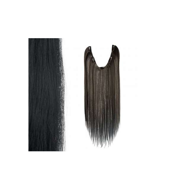 EXTENSION PIASTRABILE 33X50 CON 5 CLIPS COL.4010 NERO