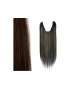 EXTENSION PIASTRABILE 33X50 CON 5 CLIPS COL.4011 CASTANO MESCIATO/CASTANO CHIARO