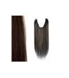 EXTENSION PIASTRABILE 33X50 CON 5 CLIPS COL.4011 CASTANO MESCIATO/CASTANO CHIARO