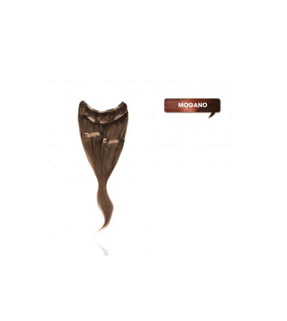 KIT EXTENSION CLIP CAPELLI NATURALI 33 MOGANO