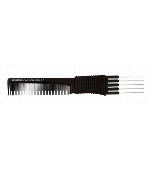 MUSTER PETTINE FORCHETTA DENTI METALLO CARBON PRO 2.0