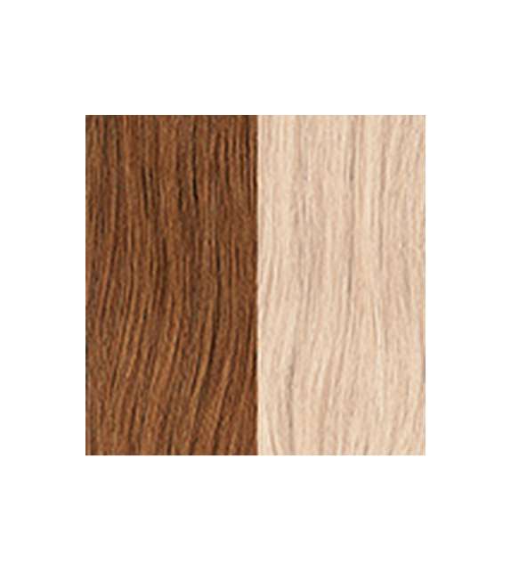 EXTENSION 3 CLIPS IN ACCIAIO Capelli naturali LISCI MECHATO - colore C 17/DB6