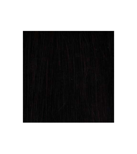 EXTENSION CHERATINA Capelli naturali 20 ciocche LISCI - colore 2 - scegli lungh.