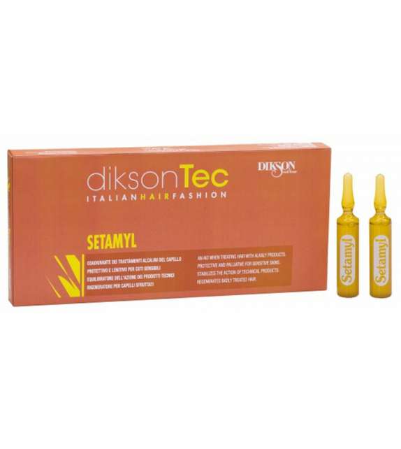Cute sensibili Coadiuvante tratt.  ALCALINI - SETAMYL Dikson (12 fiale x 12 pz)