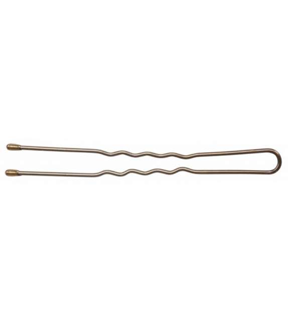 FORCINE INVISIBILI ONDULATE CASTANE CM 5,5 GR. 400