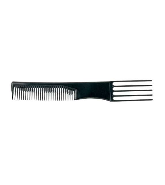 PETTINE A FORCHETTA CON DENTI SEGHETTATI NERO FORK STYLE