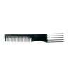 PETTINE A FORCHETTA CON DENTI SEGHETTATI NERO FORK STYLE
