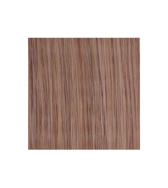 EXTENSION CHERATINA Capelli naturali 20 ciocche LISCI -col. DB2 -scegli lungh.