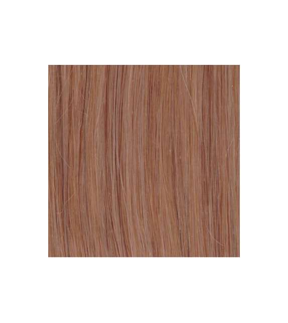 EXTENSION CHERATINA Capelli naturali 20 ciocche LISCI -col. DB6 -scegli lungh.