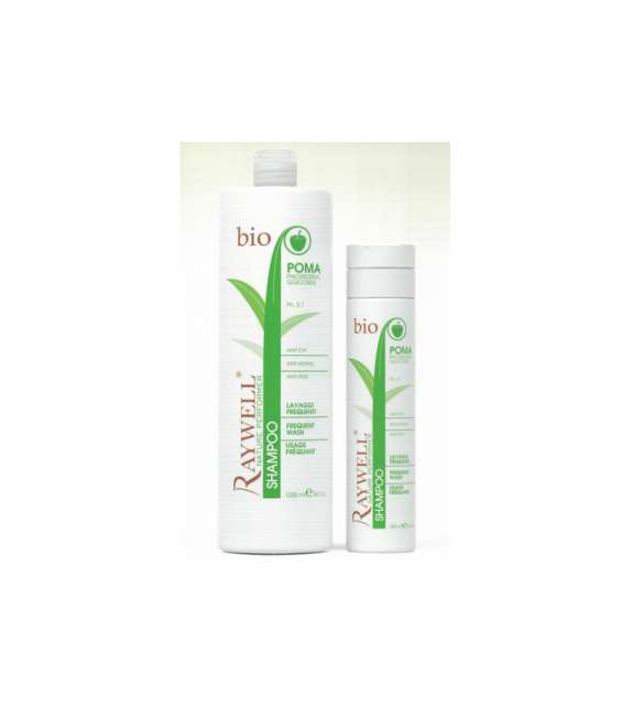 SHAMPOO BIO LAVAGGI FREQUENTI Anti-Age RAYWELL POMA - Scegli il Formato