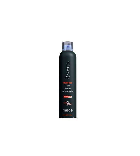 LACCA ECO SOFT Fissaggio Leggero ANTISTATICA Protezione UV RAYWELL MODE 350ml