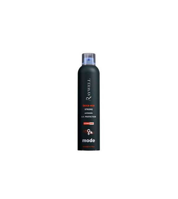 LACCA ECO STRONG Fissaggio Forte ANTISTATICA Protezione UV RAYWELL MODE 350ml