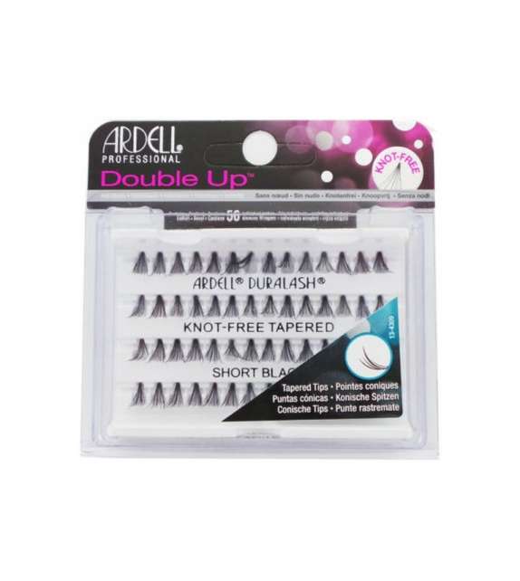 ARDELL Duralash Double Up Soft CIGLIA Rastremate SENZA NODO - CORTE NERE