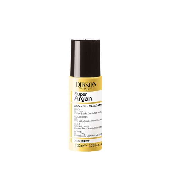 OLIO SUPER ARGAN Nutriente Illuminante Capelli Secchi DIKSON PRIME 100 ml