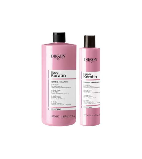 SHAMPOO SUPER KERATIN Rivitalizzante DIKSON PRIME - Scegli il Formato