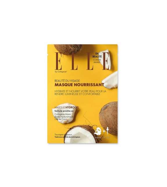 ELLE MASCHERA IDROGEL DI LATTE DI COCCO