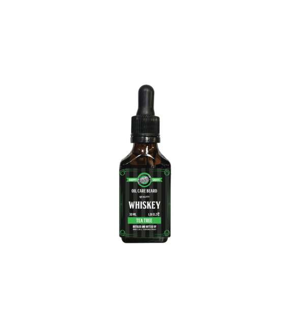 HAPPY HOUR OLIO BARBA TEA TREE WHISKEY 50 ML