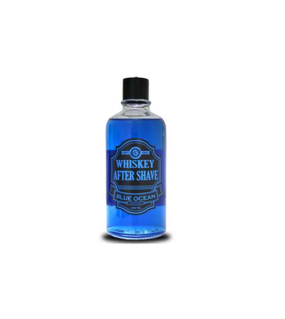 HAPPY HOUR DOPOBARBA BLU OCEAN WHISKEY 400 ML