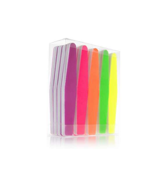 LIMA ESAGONALE (ROMBO) FLUO FILE colori e grane assortite LABOR - 1 pz