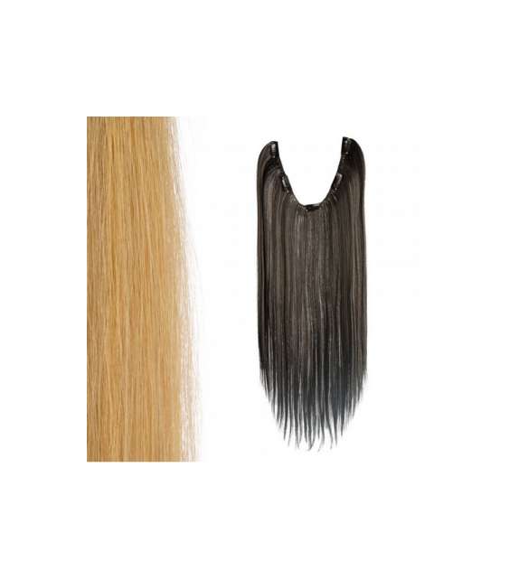 EXTENSION PIASTRABILE 33X50 CON 5 CLIPS COL.1003 BIONDO CHIARO DORATO