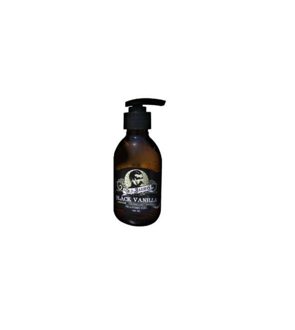 OLD BARBERS GEL RASATURA BLACK VANILLA 200 ML