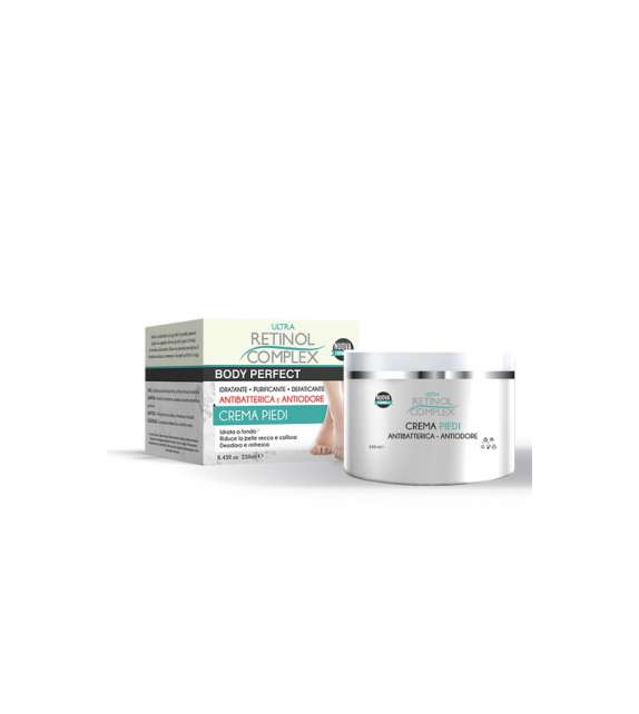 RETINOL CREMA PIEDI idratante e rinfrescante- 250 ml