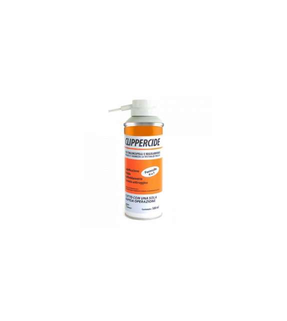 SPRAY  LUBRIFICANTE E PULIZIA PER TAGLIACAPELLI CLIPPERCIDE 500 ML