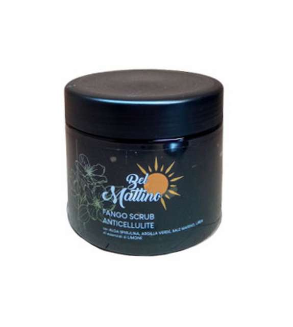 FANGO SCRUB ANTICELLULITE con Sale Marino  BEL MATTINO - vaso 500 ml