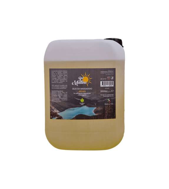 OLIO DA MASSAGGIO BEL MATTINO TANICA 5 LITRI - Scegli la fragranza