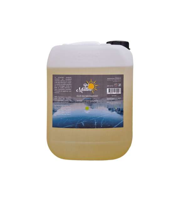 OLIO DA MASSAGGIO BEL MATTINO TANICA 5 LITRI - Scegli la fragranza