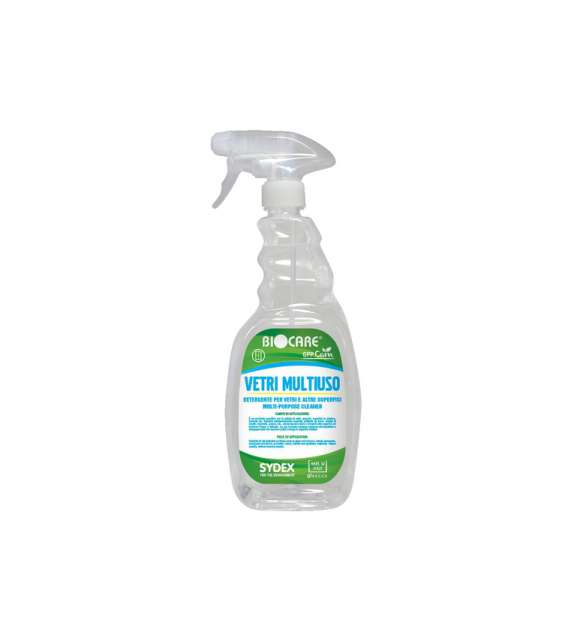 DETERGENTE MULTIUSO VETRI e SUPERFICI SYDEX Biocare CAM Flacone Spray 750 ml