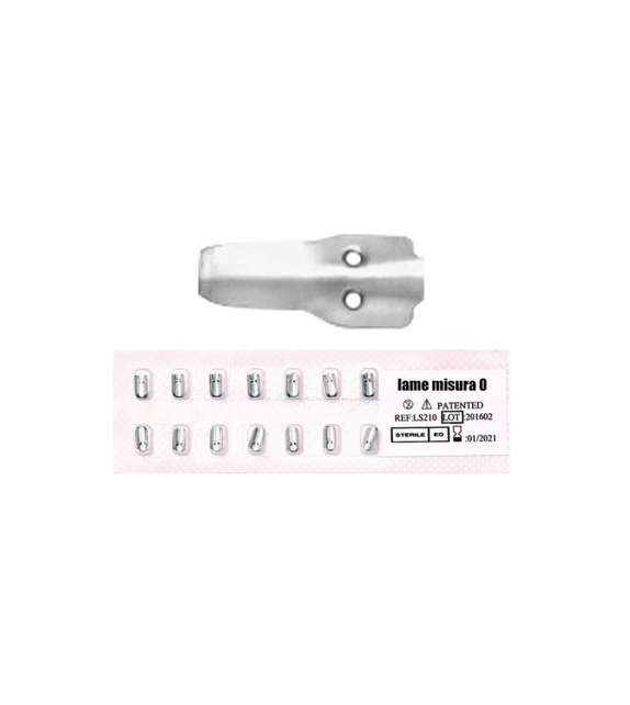 LAME TIPO SAFE PEDICURE MISURA 0  (CONF. 70 PEZZI)