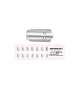 LAME TIPO SAFE PEDICURE MISURA 0,5  (CONF. 70 PEZZI)