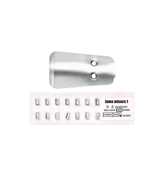 LAME TIPO SAFE PEDICURE MISURA 1 (CONF. 70 PEZZI)