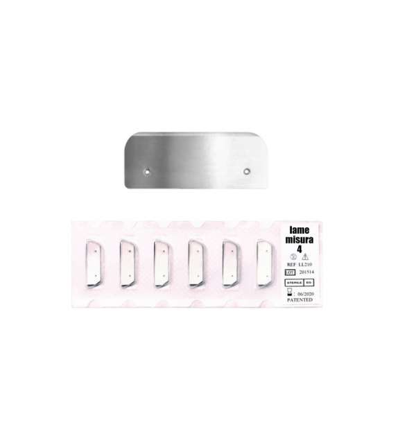 LAME TIPO SAFE PEDICURE MISURA 4 (CONF. 30 PEZZI)